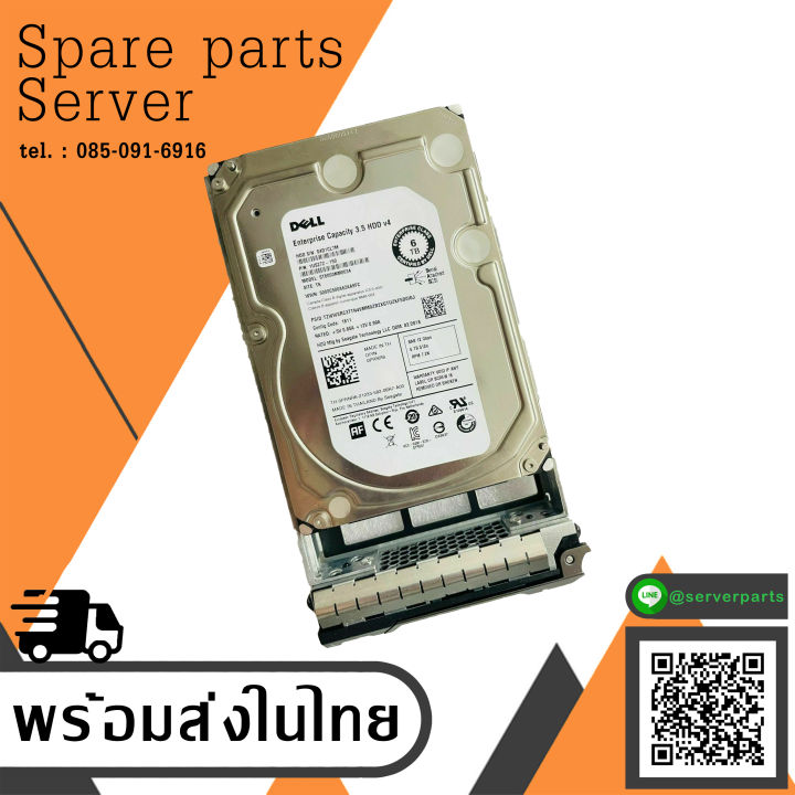 PRNR6 DELL ST6000NM0034 6TB 7.2K 12G 512E SAS 3.5" HDD FOR DELL - Foto 4