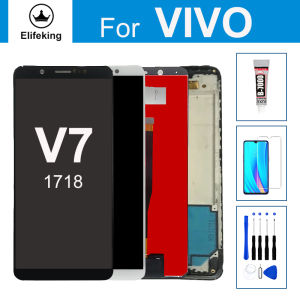 LCD cho Vivo V7 1718 hiển thị bộ linh kiện số của màn hình cảm ứng Bộ phận thay thế 100% thử nghiệm tốt với các công cụ chỉnh sửa tùy ý