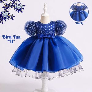 Dress Pesta Anak Perempuan Import Murah Dress Pesta Gaun Pesta Anak Perempuan Import Murah Sleeveless Layered Tutu Puff Sleeve Glittery Top