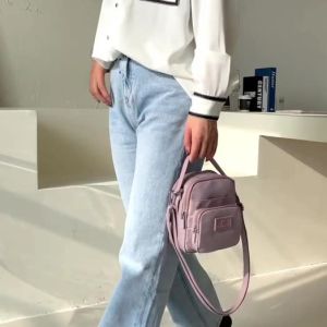 [Colorful Fox] Lightweight waterproof nylon shoulder bag small handbag crossbody bag shoulder bag-152c4c8b