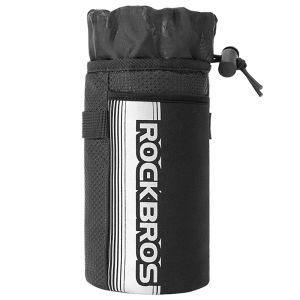 【Local Delivery】ROCKBROS Bicycle Water Bottle Bag Multi-function Insulated Bike Kettle Bag Portable Lightweight MTB Road Bike Front Tube Bag Saddle Bag Carrier Pouch