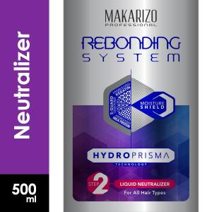 Makarizo Professional Rebonding System HydroPrisma Neutralizer Liquid Bottle 500 ml