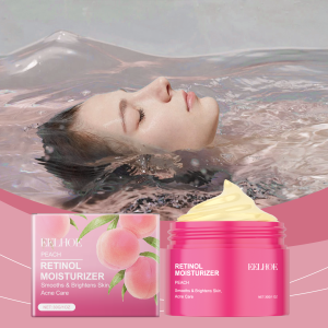 EELHOE Peach Retinol Moisturizer Moisturizing and hydrating the skin brightening and gentle ingredients nourish and care for the skin Soothing Moisturizer Brightening Moisturizer