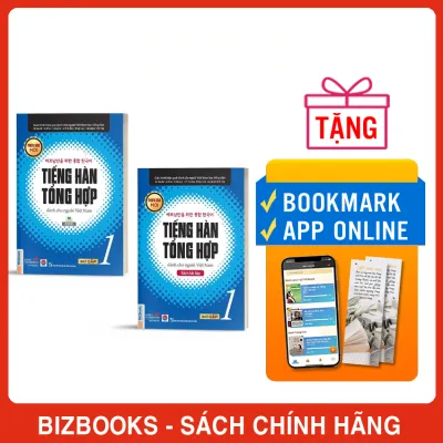 Combo 2 Cuốn Tiếng Hàn Tổng Hợp Dành Cho Người Việt Nam Sơ Cấp 1 Bản Đen Trắng - Sách Bài Tập Và Giáo Trình