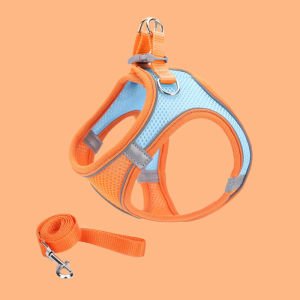 AP AIMAYAPET Vest Type Cat Dog Harness Outdoor Reflective Breathable Cat Leash Adjustable Dog Leash 宠物牵引绳