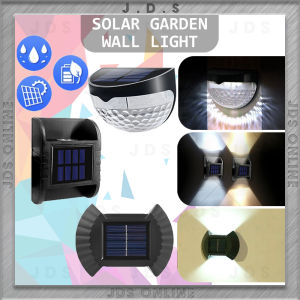 Solar Wall Light Garden Outdoor Fence Light Waterproof Auto on/off solar lampu H19