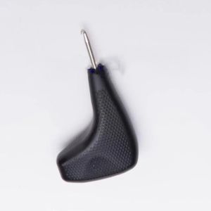 btnx Stainless steel needle ergonomic non-sliding grip -hook badminton racket skewers tool Z1H5K