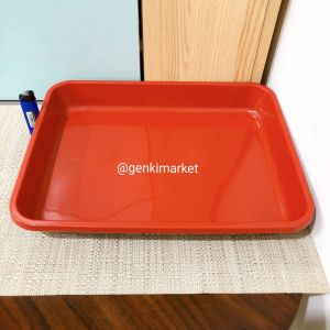 PAKET Nampan Segi GR 36 Nampan Plastik Tempat Saji Makanan Minuman Genki Market
