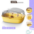 FOCAT Kandang Hamster 1 Set F22 Hamster Portable Desain Transparan / Travelling Box / Rumah Hamster Sugar Glider Ekstra Besar. 