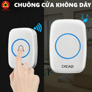 Chuông Cửa Không Dây A10 Nút Bấm Nhạy 36 Kiểu Chuông 4 Mức Âm Lượng Sử Dụng Pin Thuận Tiện Lắp Đặt