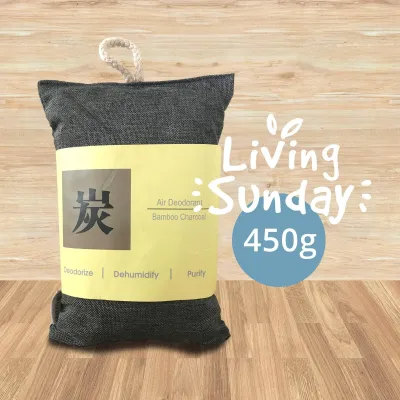Bamboo Charcoal Bag Odor Remove Pack Air Deodorant Air cleaner Dehumidifier 450g Odour Remover Air fresh