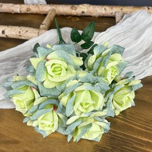 MINIMALUX 7 Heads Artificial Rose Flower Photo Props DIY Accessories Floral Arrangement Creative Multicolor Faux Flower Home Decoration