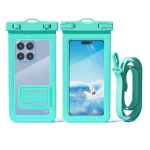 FIGHTINPC Long Lanyard Mobile Phone Waterproof Bag Songkran Transparent Swimming Waterproof Phone Bag Case Cover Universal Underwater Dry Bag Swimming