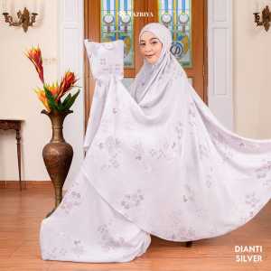 mukena rayon putih dianti tazbiya premium |mukena putih series |mukena putih jumbo