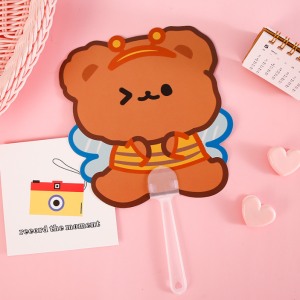 INDO - Kipas Tangan Motif Karakter / Hand Fan Aesthetic Lucu