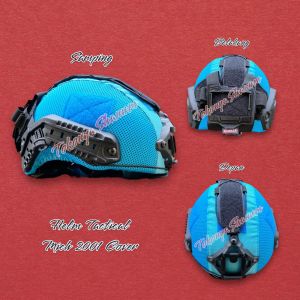 HELM TACTICAL MICH 2001 HITAM FULL COVER / HELM TACTICAL TEMPUR EM8979 MICH 2001 / HELM TEMPUR TENTARA
