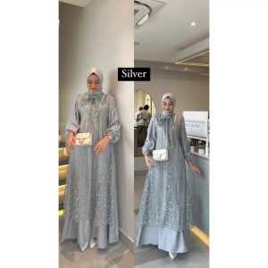 NEW- SERINA TILLE DRESS BUSUI FRIENDLY SIZE M L XL XXL DRESS KONDANGAN DRESS PESTA DRESS BRIDESMAID