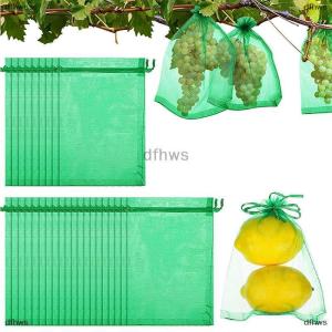 [COD] dfhws 20Pcs Mesh Fruit Bag Strawberry Grapes Fruit Grow Bags Breathable Netting Mesh Vegetable Plant Protection Bags For Garden Tools