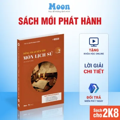 Sách - [2025-2026] - Tổng ôn lịch sử Lớp 12 - Sách ôn thi thpt quốc gia luyện thi đánh giá năng lực