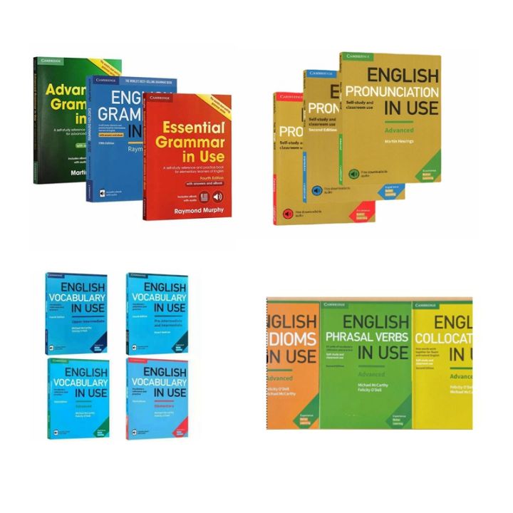 SG STOCK】[3 books/set] The Fourth Edition Cambridge English