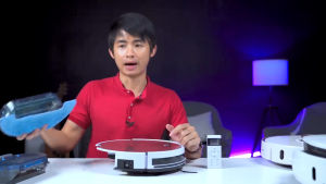 Mister Robot หุ่นยนต์ดูดฝุ่น ถูพื้น อัจฉริยะ รุ่น HYBRID WIFI ยอดนิยม สั่งงานผ่านรีโมท หรือ App ได้