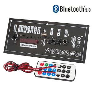 【24 hours delivery】3.7 V Amplifier Board Square Dance Speaker Amplifier Support Bluetooth AUX TF-Card U-Disk Recording 5-8Inch Speaker