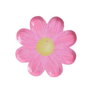 FXUP 10/20PCS 7 inch Đĩa giấy dùng một lần. Giấy Đồ dùng bàn ăn Đĩa trang trí tiệc Hình hoa Đĩa giấy in hình hoa Tiệc sinh nhật cho trẻ em.