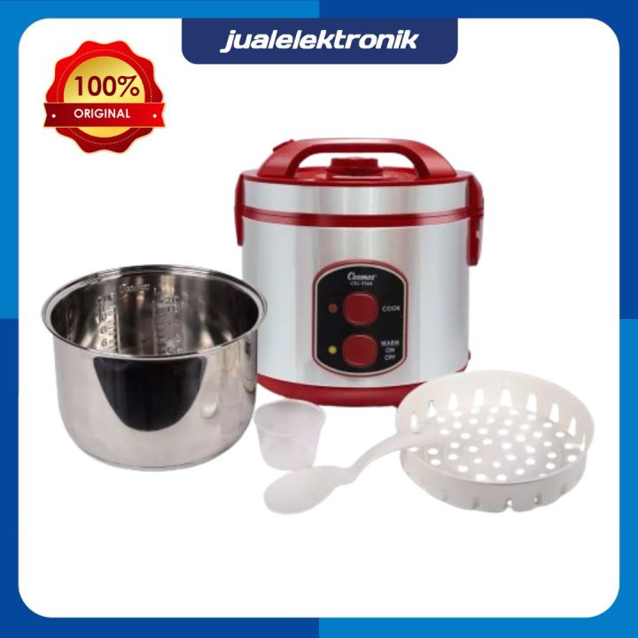 Cosmos CRJ9368 – Magic Com RIce Cooker Liter Stainless Steel