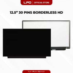 LPO Laptop LCD Screen 12.5 inches 30 Pins HD 1366 x 768 Borderless