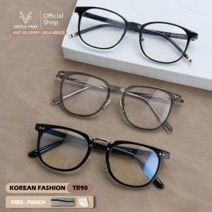 Gentle Fawn Kacamata Antiradiasi Series Bentuk Kotak Bisa Bahan TR90 Dan Metal Kuat Kokoh Bisa Minus Photocromic Bluecromic Terbaru 9905 2988 1743