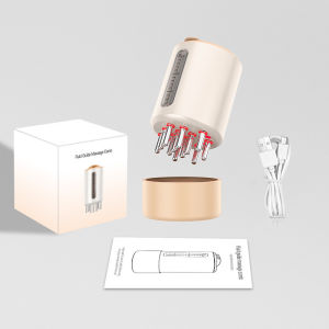 💗🙋‍♀️💗新款跨境电动头发上器精油导液梳上器头皮生发滚珠上梳神器