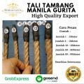 Tali Tambang Goni Manila Besar Sedang Tali Tampar Dadung Kapal Rami - 24 mm. 