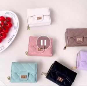 INS HOT Multi -Fold Women Wallet Cute Delicacy Foldable Multi Card Case Convenient Wallet