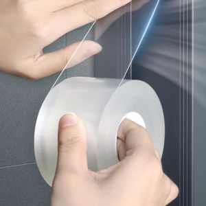 Single-sided nano tape waterproof windproof and anti-collision tape for doors and Windows kitchen sink sealing tape