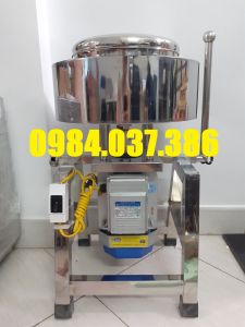Máy xay thịt làm giò chả công nghiệp 35kW làm giò chả nồi inox - công suất lớn( Cam kết lõi đồng 100% kèm luỡi)