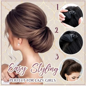 Back of the head hair clips cushion hair enhancer color diamond invisible sponge hair clips