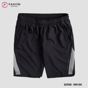 Quần Đùi Nam FASVIN Vải Gió Nhẹ Mát Hàng Nhà Máy Chất Lượng Cao Thể Thao Hay Mặc Nhà Q22508.HN