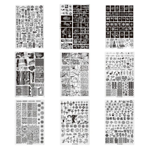 Practical Stamping Plate Rust Resistant Steel Nail Art Template Suitable For Creating Distinctive Looks For Any Occasion