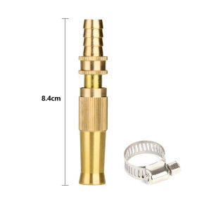 Water Jet High Pressure Water Spray Gun Water Gun Nozzle Copper-Plated Alloy 75g Black Diamond Long Nozzle Sprinkler Cleaning Car Wash Gardening