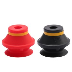YESMILE 1Pcs Phong cách PIAB Cốc hút chân không B5 B8 B10 B15 B20 Silicone Mâm hút chân không công nghiệp Hai lớp Robot hút bụi cho Bộ điều khiển máy ép phun