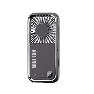 Xách Tay quạt nhỏ Quạt cầm tay có thể gập lại quạt tản nhiệt USB C Quạt tích điện với màn hình LED kỹ thuật số cho văn phòng du lịch