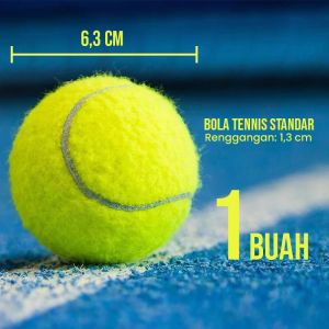 SET 10 PCS BOLA TENIS / BOLA KASTI LAPANGAN STANDAR MEMBAL MANTUL MURAH
