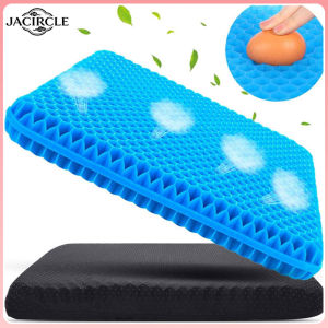 JACIRCLE Car Gel Seat Cushion Breathable Non-Slip Honeycomb Cooling Mat Car Office Seat Pad