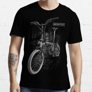 BROMPTON JALANAN | Kaos Pria & Wanita | T-Shirt Jumbo | Murah | Distro | Produk Lokal | CIAO.ID