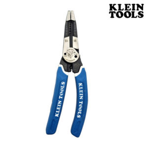 Klein Tools K12065CR Multipurpose Cable Stripper – Heavy-Duty Wire Stripping Cutting & Twisting Tool