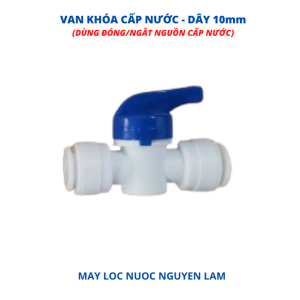 Van Khóa Cấp Nước Dây 10mm - Dùng Đóng/Ngắt Nước Đầu Nguồn