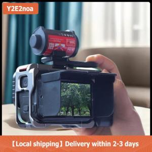 【Local shipping】 1 Set Camera Accessories Magnetic Screen Hood For Insta360 Ace Pro Ace Pro 2 Protective Anti-Glare Sun Shade Waist-Level Viewfinder