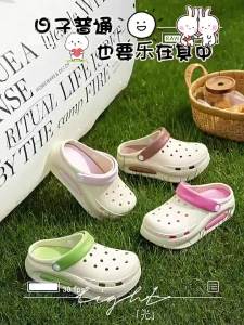 Detachable Thick-Soled Clog Sandals For Women Summer Outdoor Wear 2025 New Model Non-Slip Closed-Toe Beach Sandals