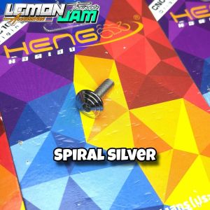 SIDE STAND BOLT HONDA CLICK 125 150 V2 / V3 / BEAT FI V2 HENG / SC SIAM CNC GEAR CONCAVE GOLD