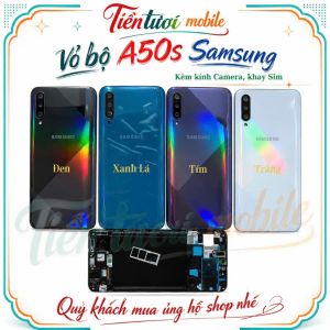 Vỏ bộ samsung a50skèm kính camerakhay sim